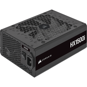 Sursa Corsair HX1500i, 1500 W, 80 Plus Platinum, iCUE, modulara, ATX 3.1, PCIe 5.1, ATX12VHPWR, Negru