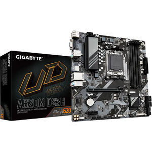 Placa de baza GIGABYTE A620M DS3H, AM5, DDR5, mATX