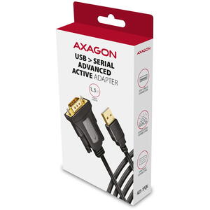 AXAGON Adaptor USB - serial, RS-232, FTDI FT232RL, 1.5m