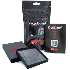 Thermal Grizzly PAD Termic KryoSheet, grafen, 33 x 33 mm