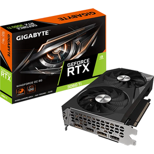 GIGABYTE GeForce RTX 3060 Ti WINDFORCE OC, 8 GB, rev 2.0