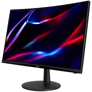 Monitor Acer Nitro ED240Q S3, ZeroFrame, 23.6 inch, VA, FHD, 1920 x 1080, HDMI, 180 Hz,  Curbat 1500R,  5 ms, DisplayPort, FreeSync Premium,Negru