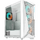 Carcasa GIGABYTE C301 GLASS, E-ATX, ARGB, Alb