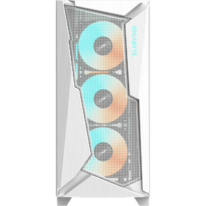 Carcasa GIGABYTE C301 GLASS, E-ATX, ARGB, Alb
