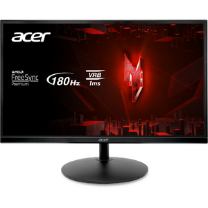 Monitor Acer Nitro XF240Y S3, ZeroFrame, 23.8 inch, VA, FHD, 1920 x 1080, HDMI, DisplayPort, FreeSync Premium, 180 Hz, 4 ms,  Negru