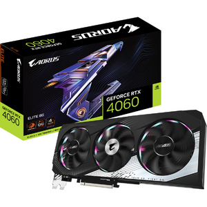 GIGABYTE Aorus GeForce RTX 4060 Elite, 8 GB GDDR6, 128-bit
