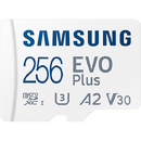 EVO Plus microSD, 256 GB, U3, V30, A2, UHS-I, microSDXC