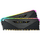 Corsair Vengeance RGB RT, DDR4, 64GB (2x32GB), DDR4 3200, C16, 1.35V, AMD Expo, Negru