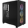 Carcasa Corsair 3000D RGB, Tempered Glass, fara sursa, Negru