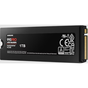 SSD Samsung 990 PRO, 1TB, PCIe 4.0, NVMe, M.2, Heatsink, radiator inclus