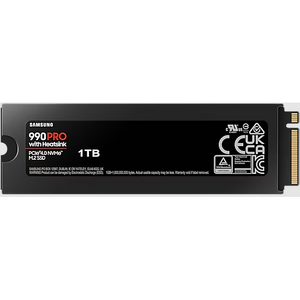 SSD Samsung SSD 990 PRO, 1TB, NVMe, Heatsink, PCIe 4.0, M2 2280, radiator inclus