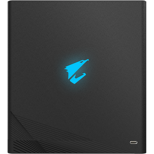 GIGABYTE Aorus RTX 4090 Gaming Box, 24 GB GDDR6X, 384 bit,Thunderbolt, Ethernet, racire pe apa, sursa 850 W, Negru