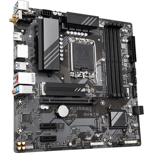 Placa de baza GIGABYTE B760M DS3H AX, Intel B760, DDR5, Wi-Fi, BT, mATX