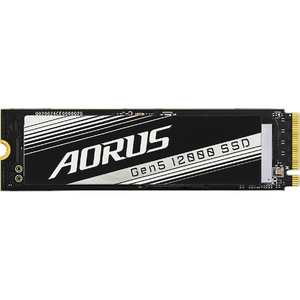 SSD GIGABYTE AORUS Gen5 12000, 2 TB, M.2, PCIe 5.0, NVMe 2.0, radiator, Negru