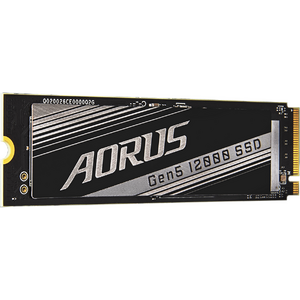 SSD GIGABYTE AORUS Gen5 12000, 2 TB, M.2, PCIe 5.0, NVMe 2.0, radiator, Negru
