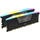 Corsair Vengeance RGB, DDR5, 64GB (2x16GB), 6000 MHz, C36, 1.35V, Intel XMP, Negru