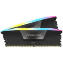Vengeance RGB, DDR5, 64GB (2x16GB), 6000 MHz, C36, 1.35V, Intel XMP, Negru