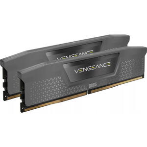 Corsair Memorie DDR5, 32GB, KIT 2x16GB, 6000MT/s, C30, 1.4V, XMP&EXPO, Gri, VENGEANCE