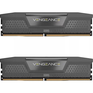 Corsair Memorie DDR5, 32GB, KIT 2x16GB, 6000MT/s, C30, 1.4V, XMP&EXPO, Gri, VENGEANCE