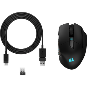 Corsair Scimitar Elite Wireless, RGB, 26000 DPI, Negru