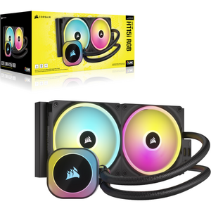 Cooler Corsair iCUE LINK H115i RGB, cooler AIO 280 mm, Negru