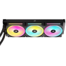 Cooler Corsair iCUE LINK H150i RGB, cooler AIO 360 mm, Negru