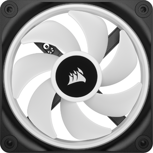 Ventilator Corsair iCUE LINK QX120 RGB, 120mm, PWM, Negru