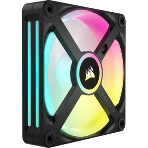 Ventilator Corsair iCUE LINK QX120 RGB, 120mm, PWM, Negru