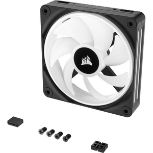 Ventilator Corsair iCUE LINK QX120 RGB, 120mm, PWM, Negru