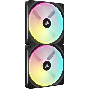 Ventilator Corsair iCUE LINK QX140 RGB, 140mm, PWM, Negru