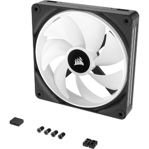 Ventilator Corsair iCUE LINK QX140 RGB, 140mm, PWM, Negru