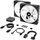 Ventilator Corsair iCUE LINK QX140 RGB, 140mm, PWM, kit 2 buc, Negru