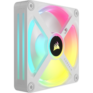 Ventilator Corsair iCUE LINK QX120 RGB, 120mm, PWM, Alb