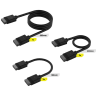 Cablu iCUE LINK, kit, Negru