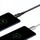 AXAGON Cablu de date BUCM-AM10AB, USB-C la USB-A, 1m, 3A, USB 2.0, QC 3.0 60W, matisat, conector aluminiu, Negru