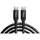 AXAGON Cablu de date BUCM-CM30AB, USB-C la USB-C 2.0, 3m, PD 60W, 3A, matisat, conector aluminiu, Negru