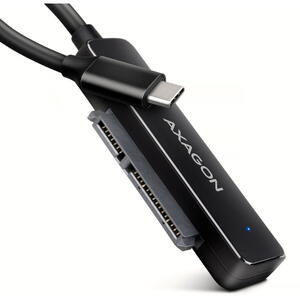 AXAGON Adaptor ADSA-FP2C, USB 3.2 Gen 1, 2.5" HDD/SSD, USB-C, 5 Gbit/s, 0.2m, Negru