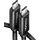 AXAGON Cablu de date BUCM2-CM30AB, USB-C la USB-C 2.0, 3m, PD 240W, 5A, matisat, conector aluminiu, Negru