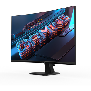 Monitor GIGABYTE GS27QC Gaming, 27 inch, VA, QHD, 2560 x 1440, DisplayPort, HDMI, AMD FreeSync Premium, curbat 1500R, 170 Hz, 1 ms, Negru