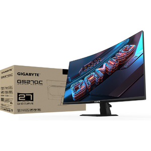 GIGABYTE Gaming GS27QC, VA, 27", QHD, 2560 x 1440, 1 ms, 170 Hz, AMD FreeSync Premium, 1500R, Negru