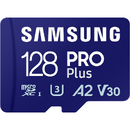 PRO Plus microSD, 128 GB, U3, V30, A2, UHS-I + Adaptor SD
