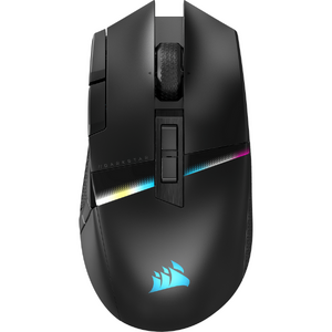 Corsair Darkstar Wireless, RGB, 26000 DPI, autonomie 80 ore, 15 butoane programabile, Negru