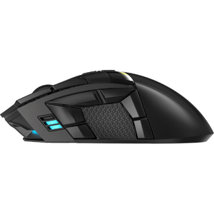 Corsair Darkstar Wireless, RGB, 26000 DPI, autonomie 80 ore, 15 butoane programabile, Negru