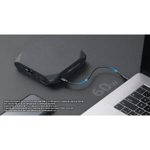 Omnicharge Omni20c, Wireless, USB-C, 45W, 20000 mAh, Negru Resigilat/Reparat