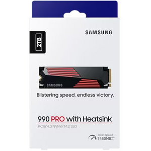 SSD Samsung 990 Pro, 2TB, M.2 NVMe Heatsink