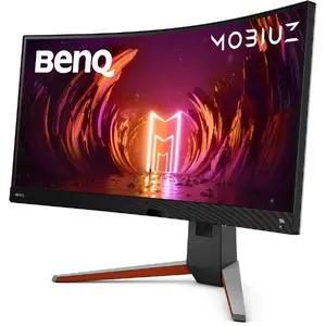 Monitor BenQ Gaming MOBIUZ EX3410R, 34", VA, HDR10, WQHD, 144Hz, HDMI, DisplayPort, 2ms, Curbat, AMD Free-Sync, Boxe, Gri