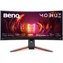 Gaming MOBIUZ EX3410R, 34", VA, HDR10, WQHD, 144Hz, HDMI, DisplayPort, 2ms, Curbat, AMD Free-Sync, Boxe, Gri