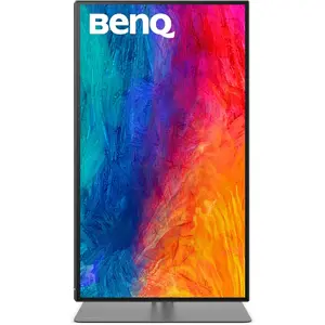 Monitor BenQ PD2725U Designer, IPS, 27", UHD, 3840x2160, HDMI, DisplayPort, Thunderbolt, Boxe, Pivot, 5ms, compatibil Mac, Negru/Gri