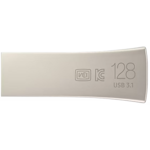 Samsung 128 GB, USB 3.1  BAR Plus, Champaign Silver