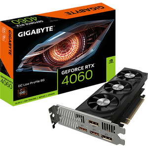 GIGABYTE GeForce RTX 4060 OC Low Profile 8G, GDDR6, 128-bit